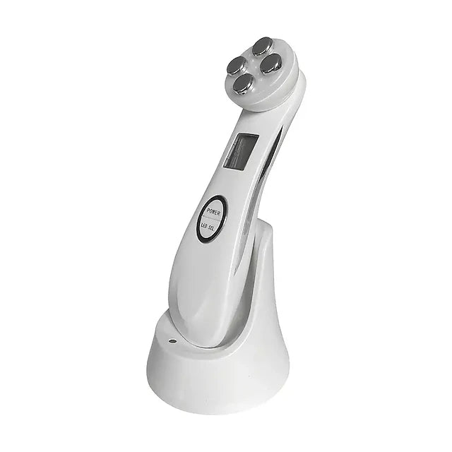 Microcurrent Face Massager with RF + EMS + Phototherapy (LED Therapy) for Lifting and Firming Skin