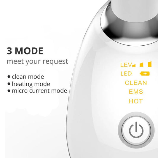 EMS Facial & Neck Lifting Massager for Wrinkle Reduction & Skin Tightening