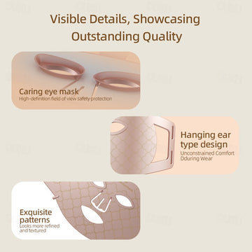 LED Red Light Therapy Face Mask