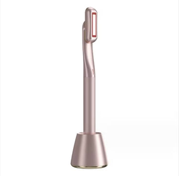 4-in-1 Microcurrent Eye & Face Wand — Red Light Therapy + EMS + Warmth + Massage