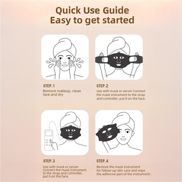 LED Red Light Therapy Face Mask
